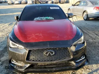 2020 Infiniti Q60 Luxe with VIN JN1EV7EK2LM340177, listed as a Copart auction lot 82057274 with 117,140 mi miles and Salvage Title. Bid and sale history available at carsss.com. Image 5.