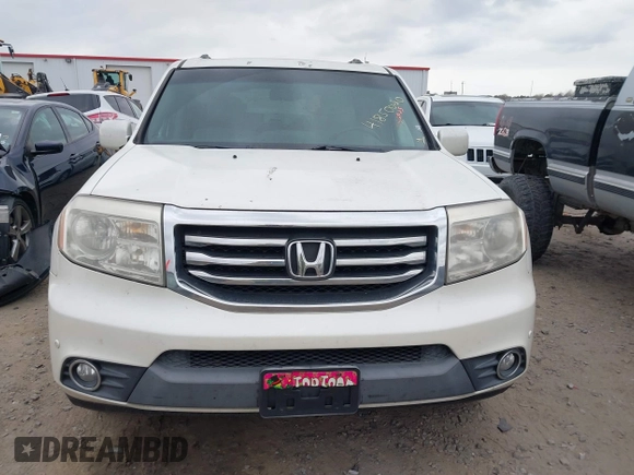 2012 Honda Pilot Touring with VIN 5FNYF4H92CB063229, listed as a IAAI auction lot 41850020 with 205,826 mi miles. Bid and sale history available at carsss.com. Image 12.