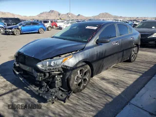 2019 Kia Forte LXS with VIN 3KPF24AD8KE136027, listed as a Copart auction lot 42568655 with 87,812 mi miles and Salvage title. Bid and sale history available at DreamBid. Image 1.