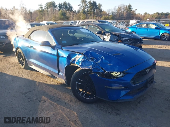 2018 Ford Mustang EcoBoost Premium with VIN 1FATP8UH1J5142908, listed as a IAAI auction lot 41912005 with 87,722 mi miles and . Bid and sale history available at DreamBid. Image 13.