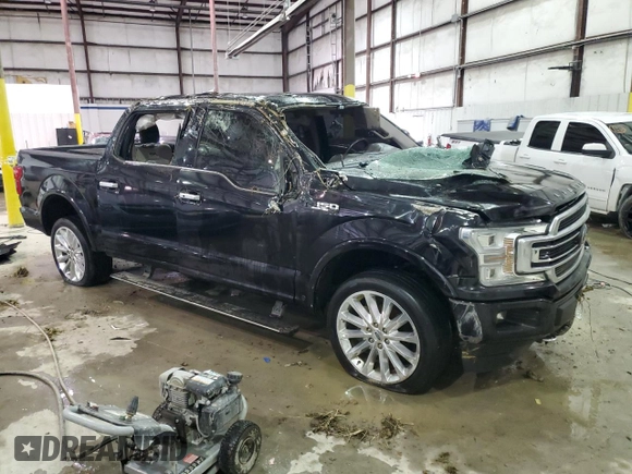 2019 Ford F-150 Limited with VIN 1FTEW1EG9KFD10194, listed as a Copart auction lot 45537115 with 68,179 mi miles and Non Repairable. Bid and sale history available at carsss.com. Image 4.