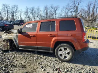 2012 Jeep Patriot Latitude with VIN 1C4NJRFB9CD567661, listed as a Copart auction lot 48734775 with Not Provided miles and Salvage Title. Bid and sale history available at carsss.com. Image 2.