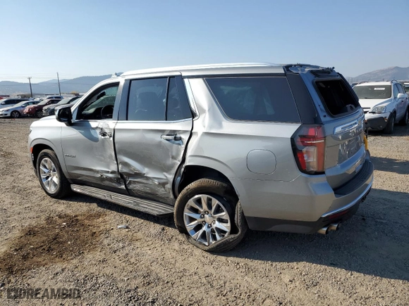 2023 Chevrolet Tahoe Premier with VIN 1GNSCSKDXPR341740, listed as a Copart auction lot 75955164 with 53,219 mi miles and Clean Title. Bid and sale history available at carsss.com. Image 2.