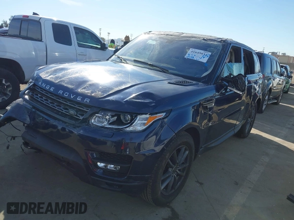 2017 Land Rover Range Rover Sport SE z VIN SALWG2FV1HA173108, wystawiony jako IAAI lot #42407528 z przebiegiem 47 214 mil mil oraz . Historia ofert i sprzedaży dostępna na DreamBid. Obrazek 2.