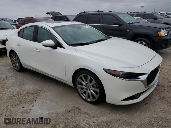 2020 Mazda 3 Premium with VIN 3MZBPAEM1LM134259, listed as a Copart auction lot 74742724 with Not provided miles and Non repairable. Bid and sale history available at DreamBid. Image 4.