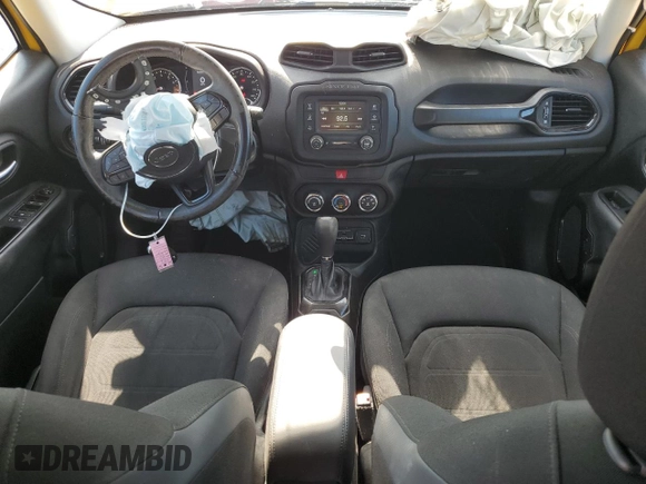 2017 Jeep Renegade Altitude with VIN ZACCJABB5HPF93679, listed as a Copart auction lot 57417255 with 106,098 mi miles and Salvage title. Bid and sale history available at DreamBid. Image 8.