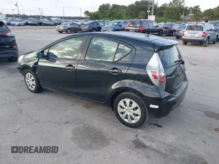 2012 Toyota Prius One with VIN JTDKDTB35C1511112, listed as a IAAI auction lot 41074047 with 156,510 mi miles and . Bid and sale history available at DreamBid. Image 3.