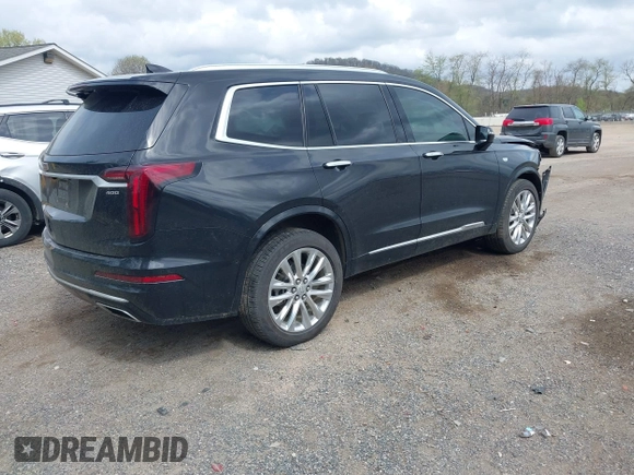 2020 Cadillac XT6 AWD Premium Luxury with VIN 1GYKPDRS6LZ223623, listed as a IAAI auction lot 42075097 with 40,770 mi miles and . Bid and sale history available at DreamBid. Image 4.