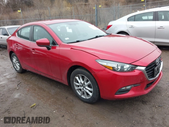 2017 Mazda 3 Sport with VIN 3MZBN1U75HM154815, listed as a IAAI auction lot 41690436 with 109,096 mi miles and . Bid and sale history available at DreamBid. Image 1.