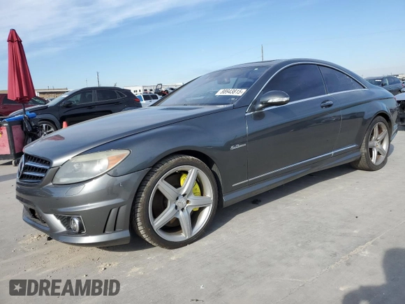 2009 Mercedes-Benz CL-Class V8 AMG with VIN WDDEJ77XX9A022423, listed as a Copart auction lot 88943815 with 101,771 mi miles and Clean Title. Bid and sale history available at carsss.com. Image 1.