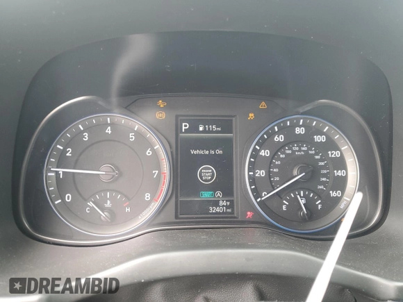 2023 Hyundai Kona SEL with VIN KM8K62AB8PU947837, listed as a Copart auction lot 54394245 with 32,401 mi miles and Salvage Title. Bid and sale history available at DreamBid. Image 9.