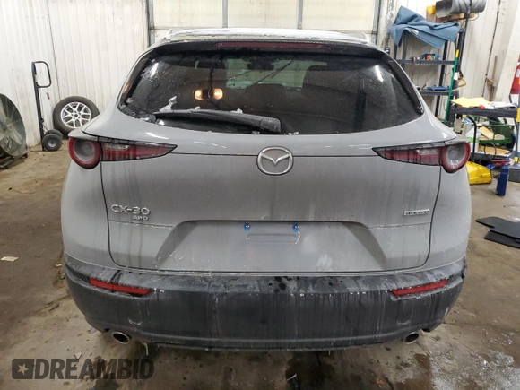 2025 Mazda CX-30 S Select Sport with VIN 3MVDMBBM9SM769760, listed as a Copart auction lot 88716405 with 2,441 mi miles and Salvage Title. Bid and sale history available at DreamBid. Image 6.