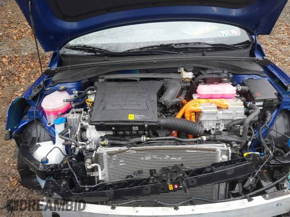 2022 Hyundai Ioniq SE with VIN KMHC75LC3NU269519, listed as a IAAI auction lot 41846909 with 24,343 mi miles and . Bid and sale history available at DreamBid. Image 10.