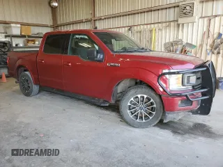 2020 Ford F-150 XL with VIN 1FTEW1CP3LKD96209, listed as a Copart auction lot 52708015 with 126,828 mi miles and Salvage Title. Bid and sale history available at carsss.com. Image 4.