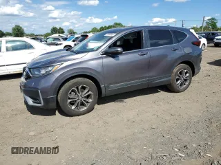 2021 Honda CR-V EX with VIN 7FARW2H54ME005425, listed as a Copart auction lot 57389684 with 0 mi miles and Salvage Title. Bid and sale history available at carsss.com. Image 1.