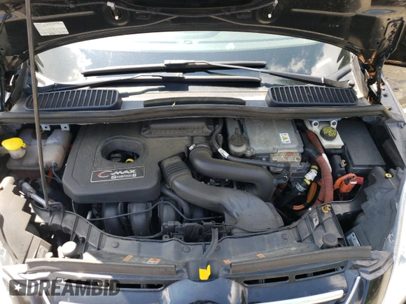 2015 Ford C-Max Energi SEL with VIN 1FADP5CU5FL110628, listed as a Copart auction lot 59528463 with 131,414 mi miles. Bid and sale history available at carsss.com. Image 12.