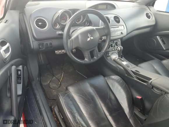 2007 Mitsubishi Eclipse GT with VIN 4A3AL35T07E002552, listed as a Copart auction lot 73959384 with 324,143 mi miles and Salvage Title. Bid and sale history available at carsss.com. Image 8.