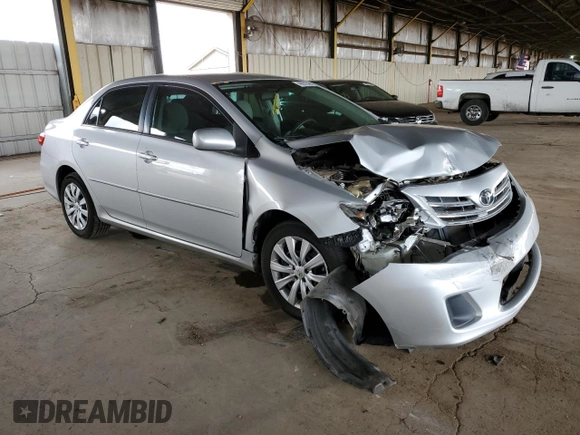 2013 Toyota Corolla L with VIN 5YFBU4EE7DP215315, listed as a Copart auction lot 48957545 with 78,356 mi miles and Salvage Title. Bid and sale history available at carsss.com. Image 4.