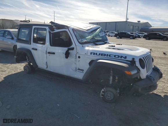 2022 Jeep Wrangler 4xe Unlimited Rubicon with VIN 1C4JJXR63NW206144, listed as a Copart auction lot 47234895 with 5,876 mi miles and Salvage Title. Bid and sale history available at carsss.com. Image 4.