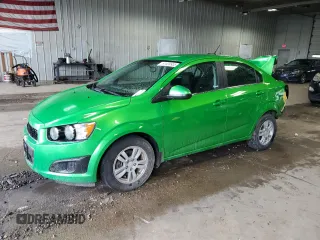 2015 Chevrolet Sonic LT with VIN 1G1JC5SHXF4147674, listed as a Copart auction lot 61539955 with 93,569 mi miles and Clean title. Bid and sale history available at DreamBid. Image 1.