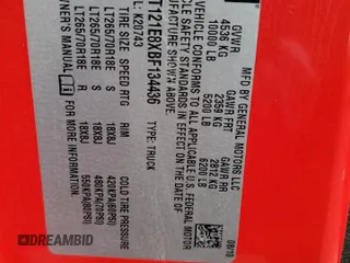 2011 GMC Sierra 2500HD SLT с VIN 1GT121E8XBF134436, выставлен на аукционе Copart как лот 45011735 с пробегом 44 287 миль миль и Списание • Salvage title. История ставок и продаж доступна на DreamBid. Изображение 12.