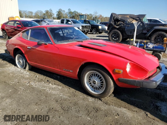 1978 Datsun 280ZX z VIN HLS30436722, wystawiony jako Copart lot #80422674 z przebiegiem 80 326 mil mil oraz Tytuł czysty. Historia ofert i sprzedaży dostępna na DreamBid. Obrazek 4.