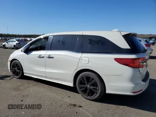2019 Honda Odyssey Elite with VIN 5FNRL6H98KB004399, listed as a Copart auction lot 43932075 with 35,843 mi miles and Salvage Title. Bid and sale history available at DreamBid. Image 2.