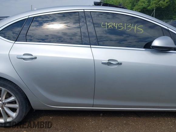 2014 Buick Verano Convenience Group with VIN 1G4PR5SK9E4132153, listed as a IAAI auction lot 42451345 with 142,678 mi miles and . Bid and sale history available at DreamBid. Image 14.