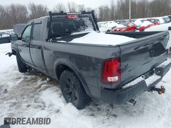 2021 Ram 1500 Classic Warlock with VIN 1C6RR7GT8MS510233, listed as a IAAI auction lot 41419310 with 58,883 mi miles. Bid and sale history available at carsss.com. Image 3.
