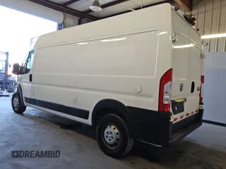 2022 Ram ProMaster Cargo with VIN 3C6MRVHG1NE114360, listed as a Copart auction lot 47051295 with 17,464 mi miles and Clean Title. Bid and sale history available at DreamBid. Image 2.