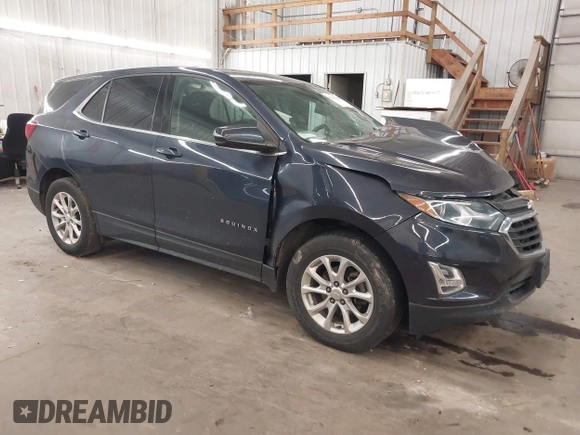 2019 Chevrolet Equinox LT with VIN 3GNAXUEV1KL264191, listed as a IAAI auction lot 41890226 with 121,357 mi miles. Bid and sale history available at carsss.com. Image 1.