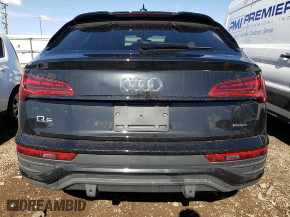 2022 Audi Q5 Sportback S line Premium Plus z VIN WA15AAFY9N2017083, wystawiony jako Copart lot #50309294 z przebiegiem 48 353 mil mil oraz Szkoda całkowita • Salvage title. Historia ofert i sprzedaży dostępna na DreamBid. Obrazek 6.
