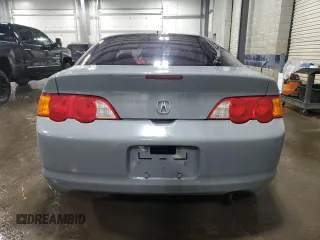 2003 Acura RSX with VIN JH4DC53803C005885, listed as a Copart auction lot 44581375 with 194,979 mi miles and Salvage Title. Bid and sale history available at carsss.com. Image 6.