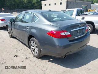 2012 Infiniti M with VIN JN1BY1AR3CM390550, listed as a IAAI auction lot 42797466 with 177,338 mi miles and . Bid and sale history available at DreamBid. Image 3.