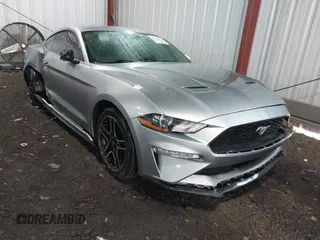 2021 Ford Mustang EcoBoost с VIN 1FA6P8TH7M5105249, выставлен на аукционе IAAI как лот 41694439 с пробегом 54 236 миль миль и . История ставок и продаж доступна на DreamBid. Изображение 1.
