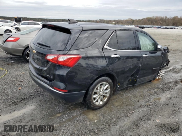 2018 Chevrolet Equinox LT with VIN 2GNAXSEV2J6246614, listed as a Copart auction lot 79757244 with Not Provided miles and Salvage Title. Bid and sale history available at carsss.com. Image 3.