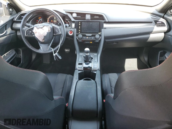 2017 Honda Civic Sedan Si with VIN 2HGFC1E54HH706618, listed as a Copart auction lot 49728275 with 104,159 mi miles and Salvage Title. Bid and sale history available at carsss.com. Image 8.