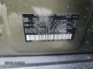 2016 Subaru Outback Premium z VIN 4S4BSAHC3G3254541, wystawiony jako Copart lot #53671175 z przebiegiem Nie podano mil oraz Szkoda całkowita • Salvage title. Historia ofert i sprzedaży dostępna na DreamBid. Obrazek 13.