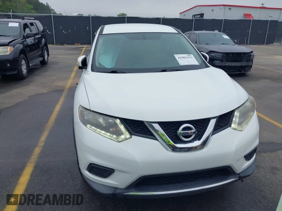 2016 Nissan Rogue SV with VIN KNMAT2MT6GP603967, listed as a IAAI auction lot 41902353 with 126,938 mi miles. Bid and sale history available at carsss.com. Image 12.