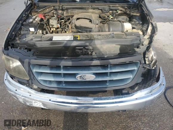 2003 Ford F-150 XL with VIN 1FTRX17LX3NA38576, listed as a Copart auction lot 54057495 with 173,811 mi miles and Salvage title. Bid and sale history available at DreamBid. Image 11.