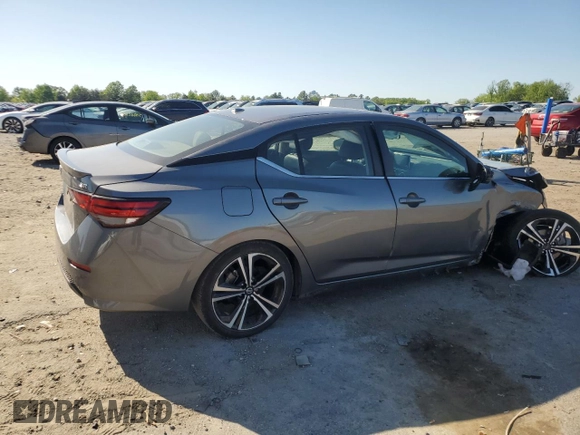 2022 Nissan Sentra SR z VIN 3N1AB8DV1NY206737, wystawiony jako Copart lot #54968695 z przebiegiem 36 649 mil mil oraz Szkoda całkowita • Salvage title. Historia ofert i sprzedaży dostępna na DreamBid. Obrazek 3.
