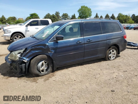 2010 Honda Odyssey EX-L с VIN 5FNRL3H73AB076347, выставлен на аукционе Copart как лот 56582495 с пробегом 155 661 миль миль и Списание • Salvage title. История ставок и продаж доступна на DreamBid. Изображение 1.