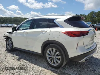 2020 Infiniti QX50 Sensory z VIN 3PCAJ5M39LF108299, wystawiony jako Copart lot #65419795 z przebiegiem 59 629 mil mil oraz Szkoda całkowita • Salvage title. Historia ofert i sprzedaży dostępna na DreamBid. Obrazek 2.