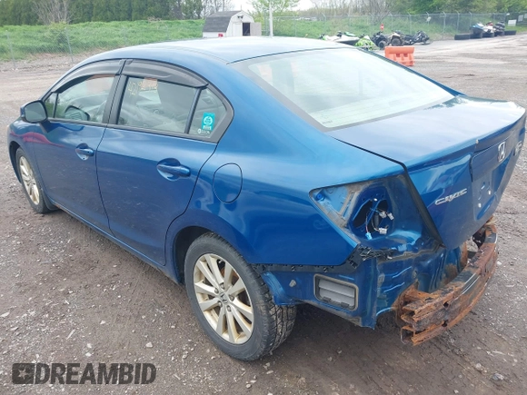 2012 Honda Civic EX with VIN 2HGFB2F86CH544873, listed as a IAAI auction lot 42192313 with 285,400 mi miles and . Bid and sale history available at DreamBid. Image 3.
