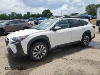 2025 Subaru Outback Touring с VIN 4S4BTAPC5S3149300, выставлен на аукционе Copart как лот 58577175 с пробегом 4 256 миль миль и Списание • Salvage title. История ставок и продаж доступна на DreamBid. Изображение 1.