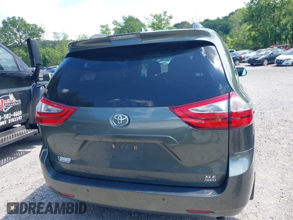 2018 Toyota Sienna XLE with VIN 5TDDZ3DC4JS189540, listed as a IAAI auction lot 42594973 with 103,374 mi miles and . Bid and sale history available at DreamBid. Image 16.