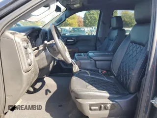 2021 Chevrolet Silverado 1500 LT with VIN 1GCUYDET8MZ418277, listed as a Copart auction lot 77741544 with 69,798 mi miles and Salvage Title. Bid and sale history available at carsss.com. Image 7.
