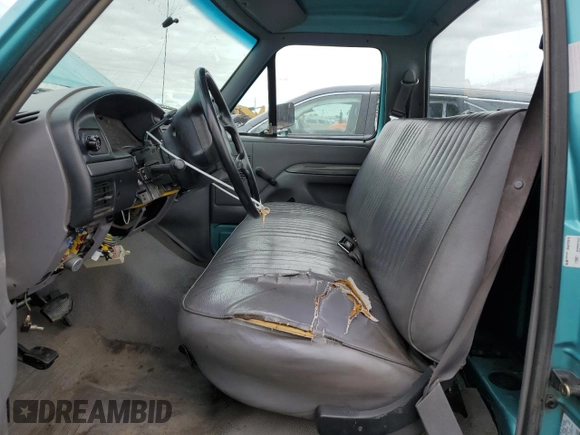 1995 Ford F-150 with VIN 1FTDF15Y7SLA85554, listed as a Copart auction lot 52345005 with 209,077 mi miles and Salvage Title. Bid and sale history available at carsss.com. Image 7.