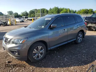 2019 Nissan Pathfinder SL with VIN 5N1DR2MM4KC583945, listed as a Copart auction lot 61935895 with 112,116 mi miles and Clean title. Bid and sale history available at DreamBid. Image 1.