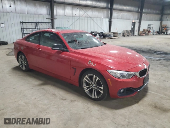 2014 BMW 4 Series 428i xDrive with VIN WBA3N5C51EF715633, listed as a Copart auction lot 47994365 with 90,442 mi miles and Salvage Title. Bid and sale history available at DreamBid. Image 4.